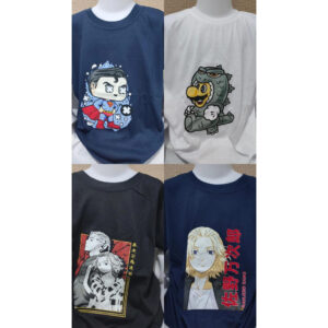 Kaos Anak Gambar Unisex Laki Laki Perempuan