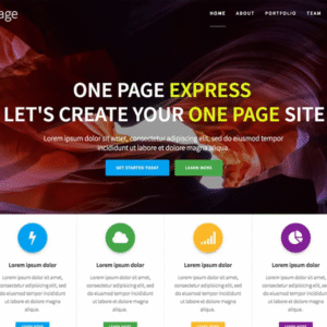 Website Onepage
